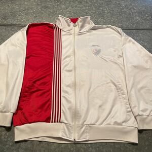 Vintage Jimmy Connors Slazenger Tennis Track Jacket Mens XL Grand American 80s